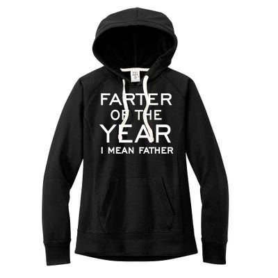 Farter Of The Year I Mean Father Women's Fleece Hoodie