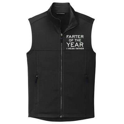 Farter Of The Year I Mean Father Collective Smooth Fleece Vest