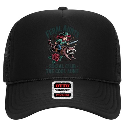 Feral Aunts Social Club The Cool Aunt Pregnancy Raccoon Gift Hat