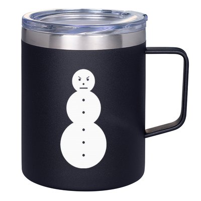 Funny Angry Snowman The Snowman 12oz Stainless Steel Coffee Mug