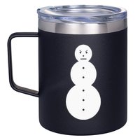 Funny Angry Snowman The Snowman 12oz Stainless Steel Coffee Mug