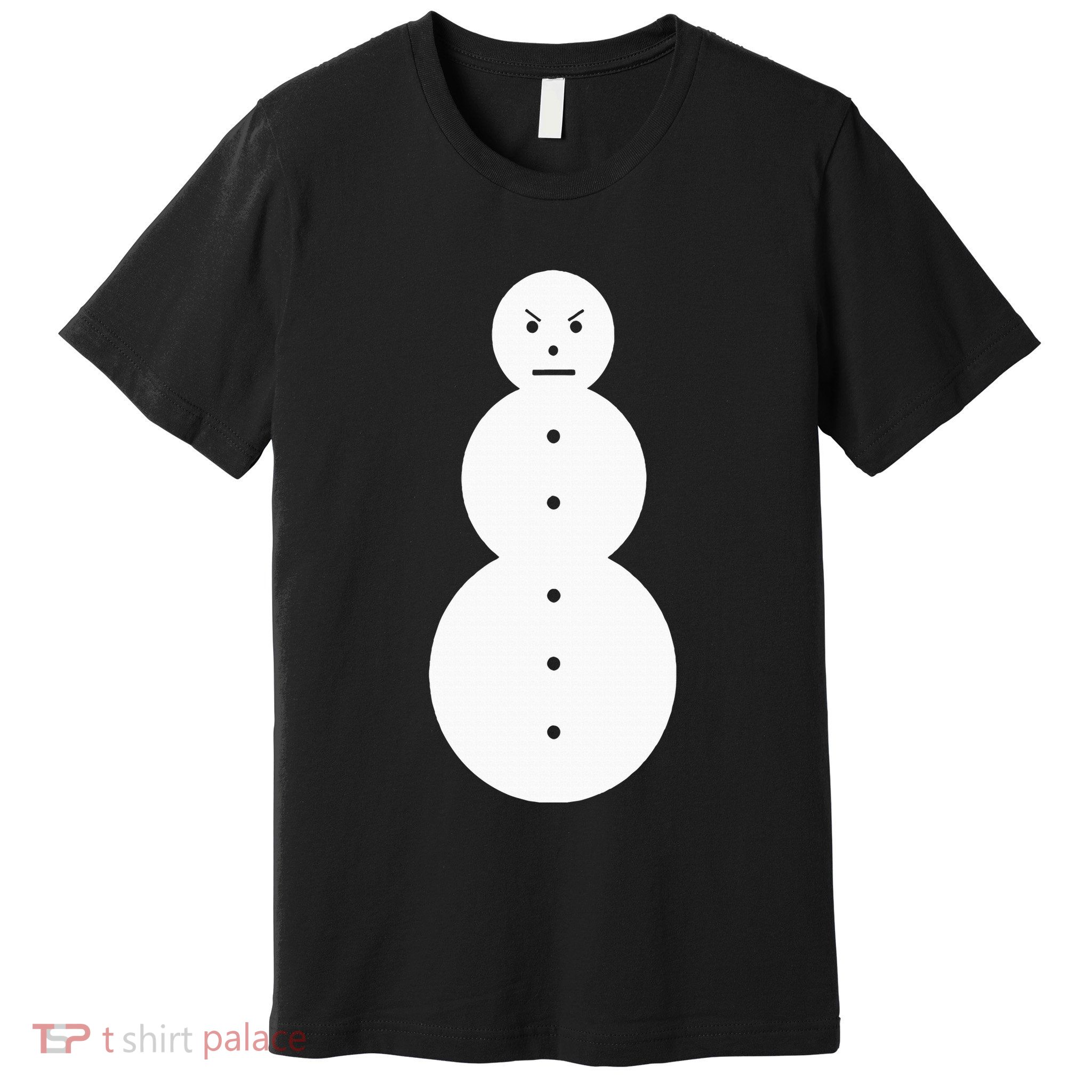 Funny Angry Snowman The Snowman Premium T-Shirt