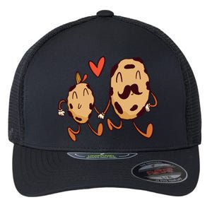 Father And Son Cookies Flexfit Unipanel Trucker Cap