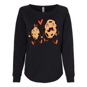 Father And Son Cookies Womens California Wash Sweatshirt