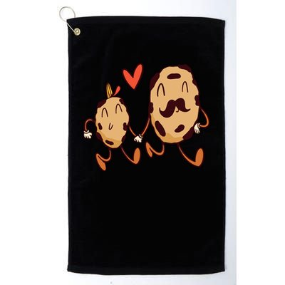 Father And Son Cookies Golf Towel