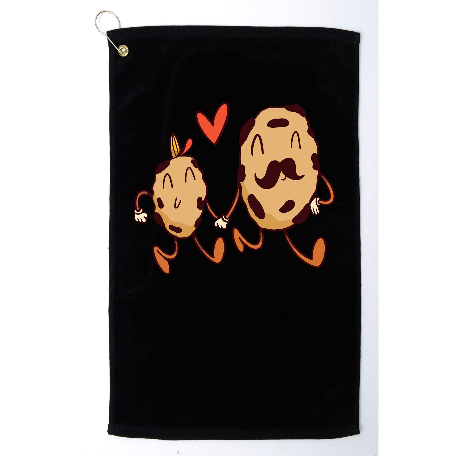 Father And Son Cookies Golf Towel