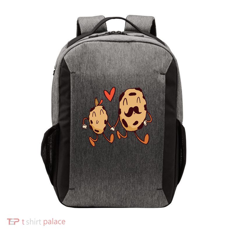 Father And Son Cookies Vector Backpack