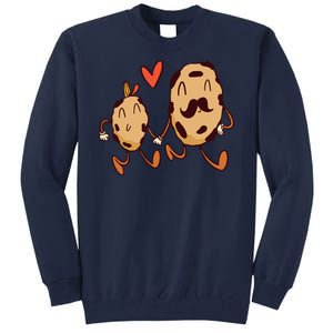 Father And Son Cookies Tall Sweatshirt