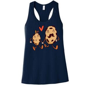 Father And Son Cookies Women's Racerback Tank