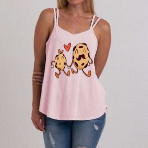 Father And Son Cookies Women's Strappy Tank