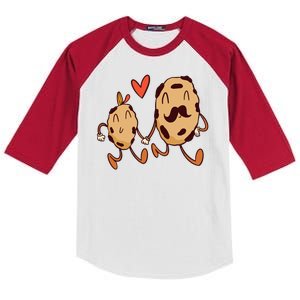 Father And Son Cookies Kids Colorblock Raglan Jersey