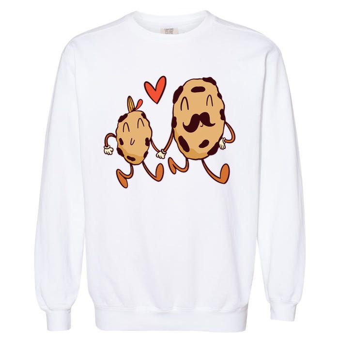 Father And Son Cookies Garment-Dyed Sweatshirt