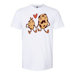 Father And Son Cookies Softstyle CVC T-Shirt