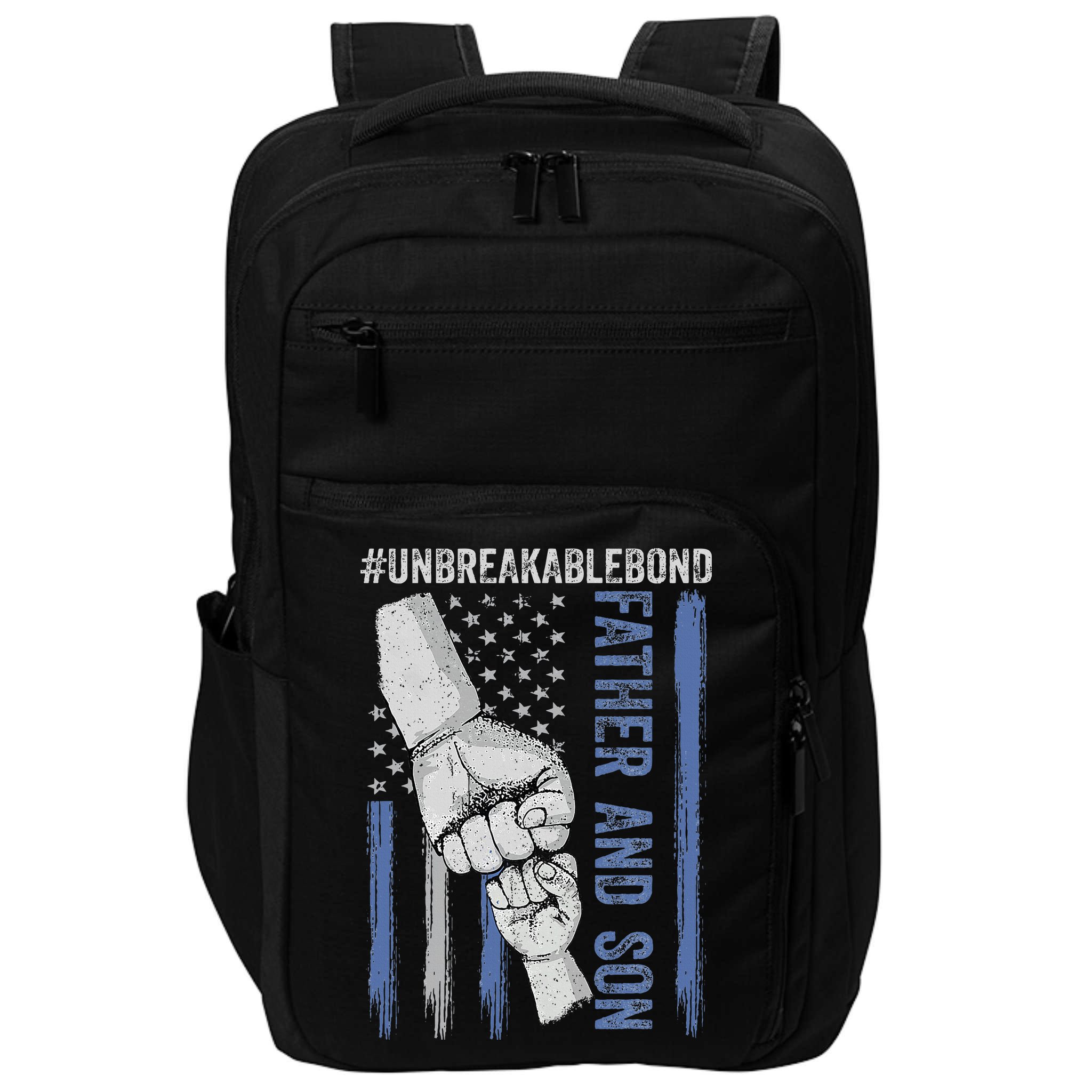 Father And Son Unbreakable Bond Father Day Gifts Impact Tech Backpack