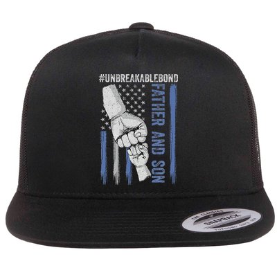 Father And Son Unbreakable Bond Father Day Gifts Flatbill Hat