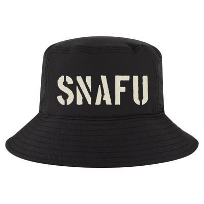 Fubar And Snafu Military And Veteran Humor Cool Comfort Performance Bucket Hat
