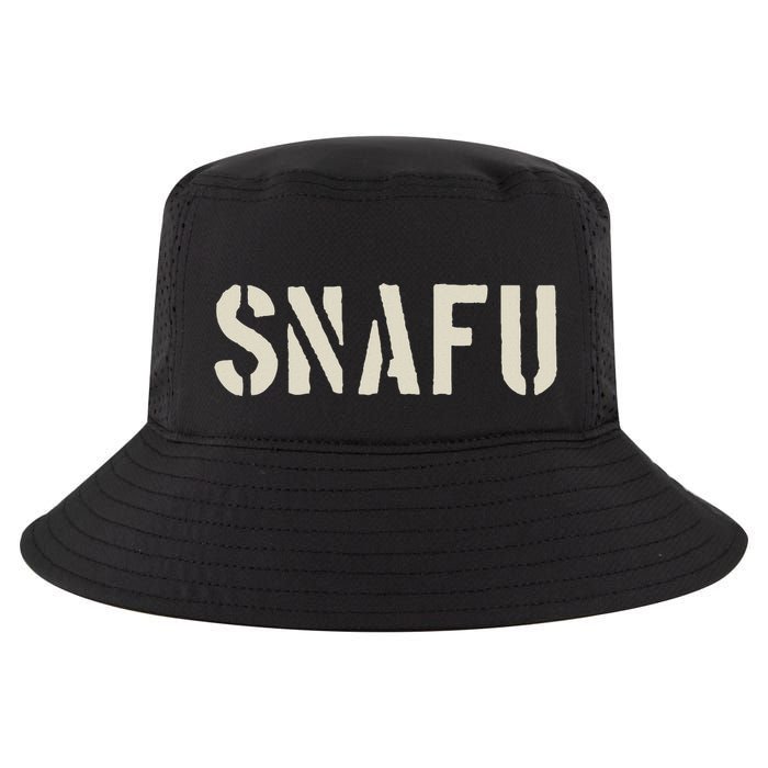 Fubar And Snafu Military And Veteran Humor Cool Comfort Performance Bucket Hat