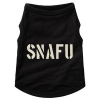 Fubar And Snafu Military And Veteran Humor Doggie Tank