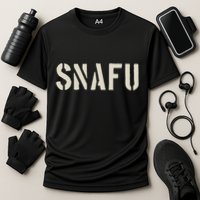 Fubar And Snafu Military And Veteran Humor Cooling Performance Crew T-Shirt
