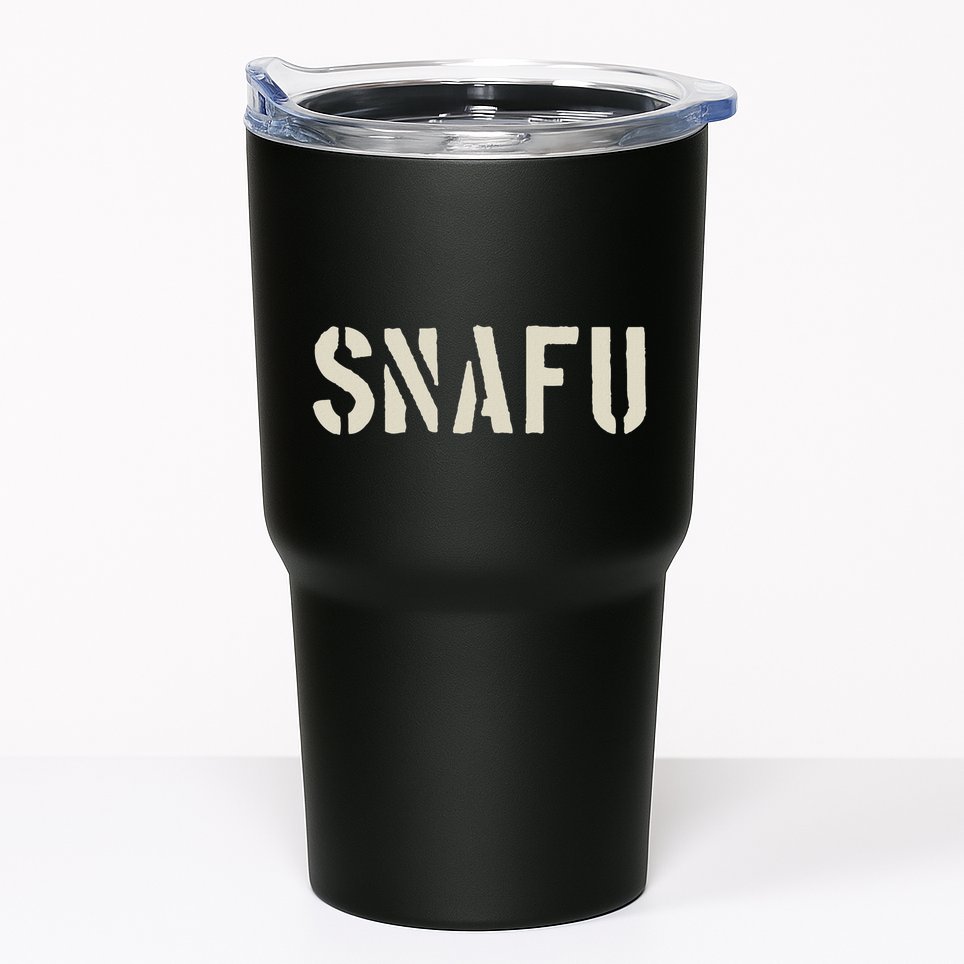 Fubar And Snafu Military And Veteran Humor Tumbler
