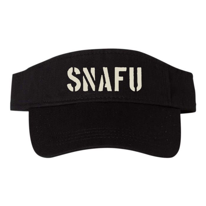 Fubar And Snafu Military And Veteran Humor Visor