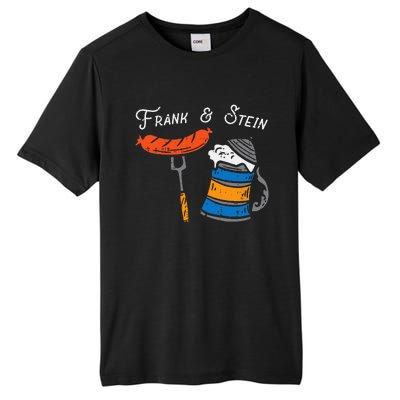 Frank And Stein Funny German Bavarian Oktoberfest Tall Fusion ChromaSoft Performance T-Shirt