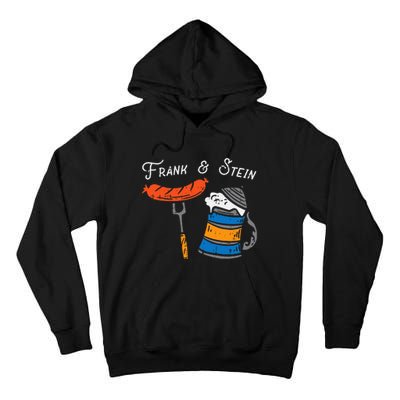 Frank And Stein Funny German Bavarian Oktoberfest Tall Hoodie