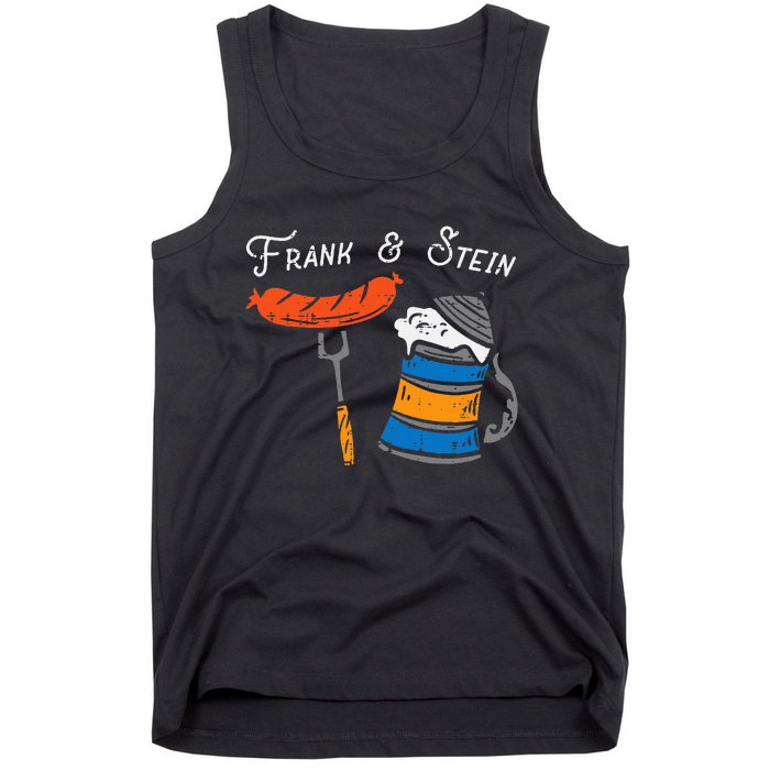 Frank And Stein Funny German Bavarian Oktoberfest Tank Top