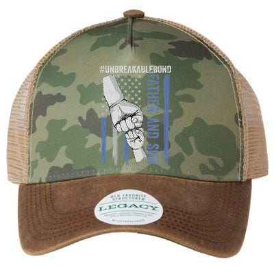 Father and Son Unbreakable Bond Father Day Gifts Legacy Tie Dye Trucker Hat