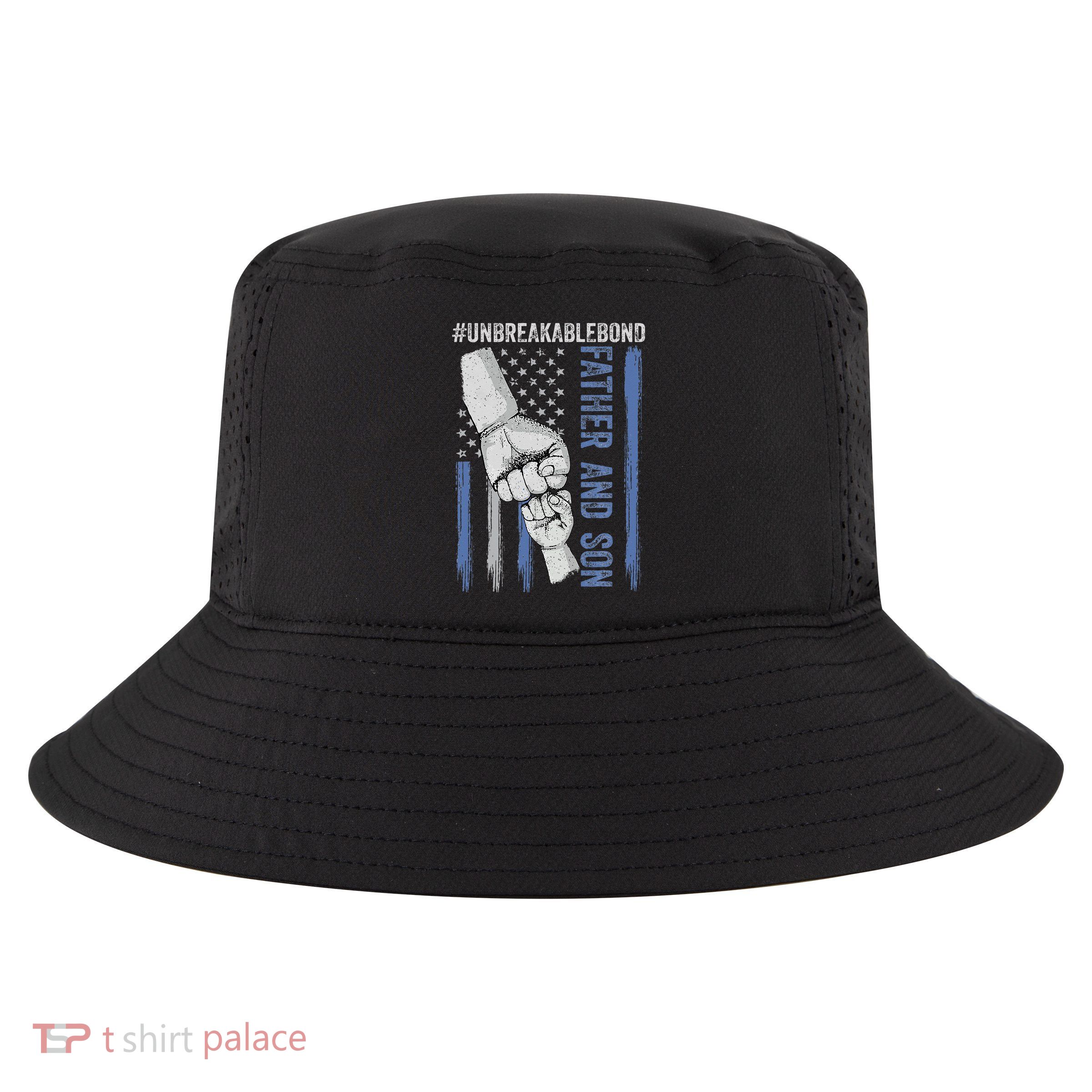Father and Son Unbreakable Bond Father Day Gifts Cool Comfort Performance Bucket Hat