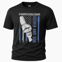 Father and Son Unbreakable Bond Father Day Gifts Cooling Performance Crew T-Shirt