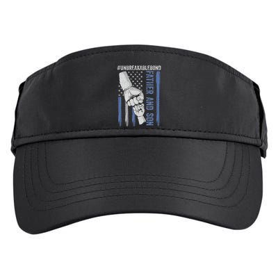 Father and Son Unbreakable Bond Father Day Gifts Adult Drive Performance Visor