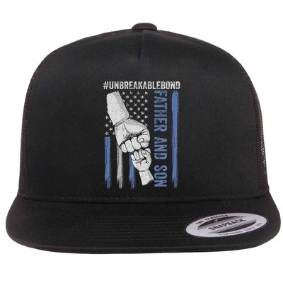 Father and Son Unbreakable Bond Father Day Gifts Flatbill Hat