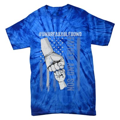 Father and Son Unbreakable Bond Father Day Gifts Tie-Dye T-Shirt