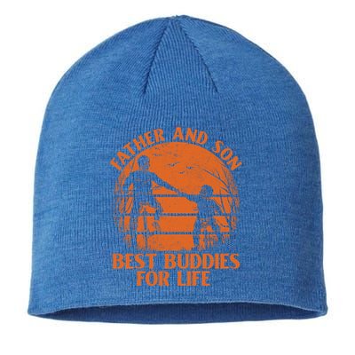 Father And Son Best Buddies For Life Gift Sustainable Beanie