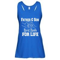 Father And Son Best Buds For Life Gift Ladies Essential Flowy Tank