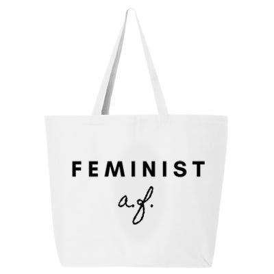 Feminist Af Strong And Dainty Text Cute Cute Gift 25L Jumbo Tote