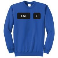 Father And Son Copy Paste Ctrl+c Ctrl+v Gift Sweatshirt