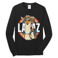 Funny Alpaca South America Traveler Bolivia La Paz Tall Long Sleeve T-Shirt