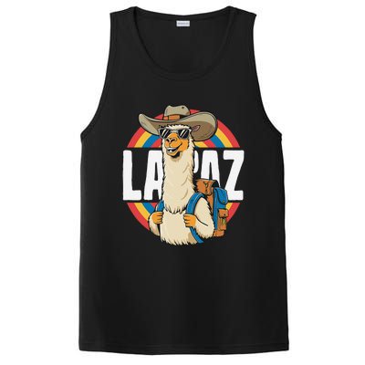 Funny Alpaca South America Traveler Bolivia La Paz PosiCharge Competitor Tank