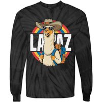 Funny Alpaca South America Traveler Bolivia La Paz Tie-Dye Long Sleeve Shirt