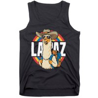 Funny Alpaca South America Traveler Bolivia La Paz Tank Top