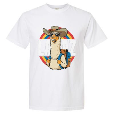 Funny Alpaca South America Traveler Bolivia La Paz Garment-Dyed Heavyweight T-Shirt