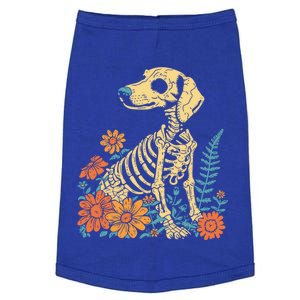 Flower Animal Sausage Dachshund Wiener Dog Floral Skeleton Cute Gift Doggie Tank