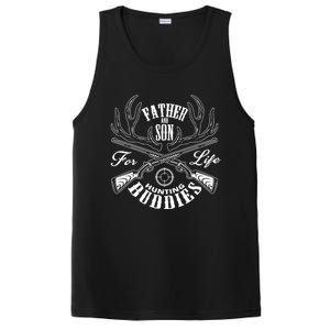 Father And Son Hunting Buddies Fathers Day Hunter Cool Gift PosiCharge Competitor Tank