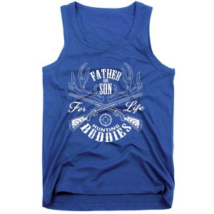 Father And Son Hunting Buddies Fathers Day Hunter Cool Gift Tank Top