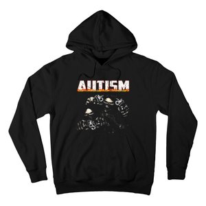 Funny Autism Skeleton Meme Halloween Costume Spooky Season Hoodie