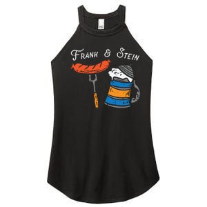 Frank And Stein Funny German Bavarian Oktoberfest Women's Perfect Tri Rocker Tank