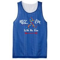 Funny Autism Saying Rizz Em With The Tism Gift Mesh Reversible Basketball Jersey Tank