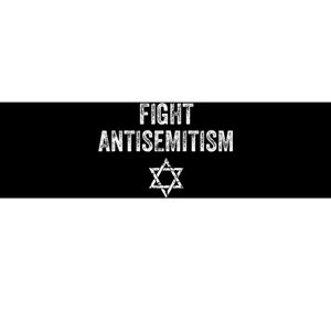 Fight Antisemitism Stop The Hate Jewish Pride Bumper Sticker